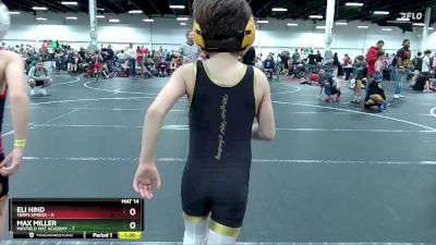 64 lbs Semis (4 Team) - Max Miller, Mayfield Mat Academy vs Eli Hind, Terps Xpress