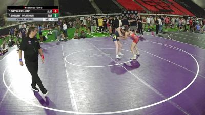 95-100 lbs Champ. Round 4 - Micah Norris, Nevada vs Megan Cornett, Alaska