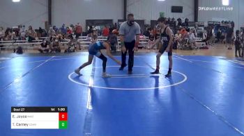 84 lbs Quarterfinal - Everett Joyce, Maize WC vs Tohmi Carney, Coweta