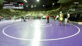 190 lbs Semifinal - Jackson Naven, Frontier vs Lolomanaia Clark, Clovis