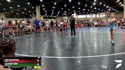 60 lbs Round 4 (6 Team) - Levi Kaufman, RWA vs Gunner Kirk, TNAAU