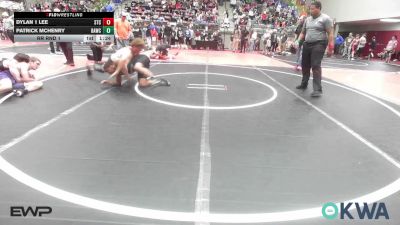 195 lbs Rr Rnd 1 - Dylan 1 Lee, Sallisaw Takedown Club vs Patrick McHenry, Broken Arrow Wrestling Club