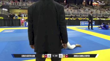 Angela Camille Boyer vs Leslie Lizzeth Leon 2025 Pan Jiu Jitsu IBJJF Championship