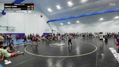 152 lbs Round 8 (10 Team) - Kingley Evans, Vougars Honors vs Alfredo Bermudez, Shore Thing