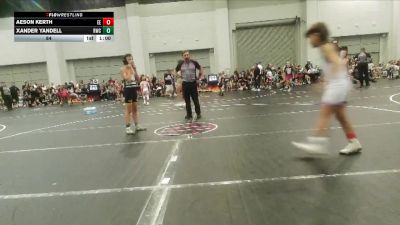 84 lbs Round 2 (8 Team) - Xander Yandell, Rabbit Wrestling Club vs Aeson Kerth, Eagle Empire