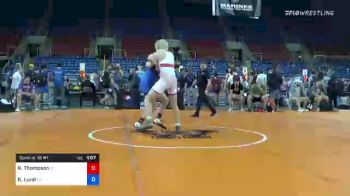 170 lbs Consi Of 32 #1 - Karson Thompson, Utah vs Kevin Lund, Oklahoma