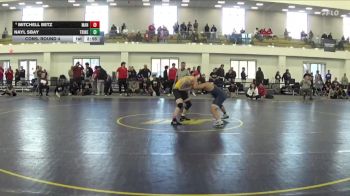 174 lbs Cons. Round 4 - Mitchell Betz, Manchester vs Nayl Sbay, Trine