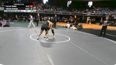 6A 190 lbs Champ. Round 1 - Ariana Rangel, Klein Oak vs Kallie Jimmie, Cedar Park Vista Ridge
