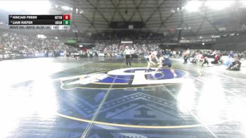 Boys 1B/2B 165 Cons. Semi - Kincaid Freer, Kettle Falls vs Liam Kiefer, Liberty Bell