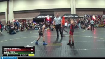 72 lbs Quarterfinal - Lucas Pipito, Delta Wrestling Club Inc. vs Greysan Bardinelli, MAGJJ