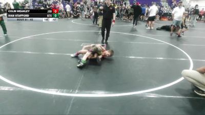 65 lbs Round 3 - Ivan Stafford, KC Elite Training Center vs Colin Weakley, James Island Youth Wrestling