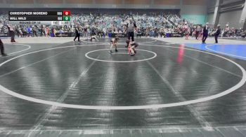 49 lbs Round Of 16 - Christopher Moreno, Reign Wrestling Club vs Will Wild, Redmond High School