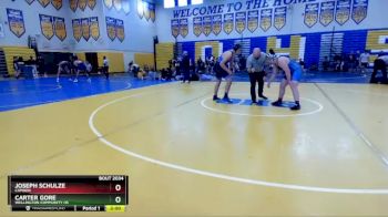 215 Blue Quarterfinal - Carter Gore, Wellington Community Hs vs Joseph Schulze, Camden