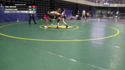 170 lbs 3rd Place - Yael Wexler, Poolesville vs Beatrice Land, Bear