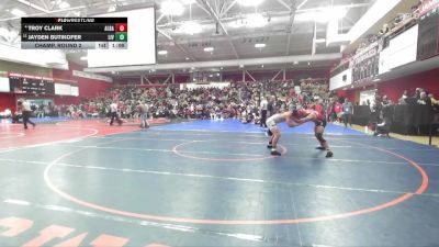 152 lbs Champ. Round 2 - Jayden Butikofer, Livermore vs Troy Clark, Albany