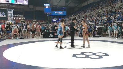 155 lbs Champ. Rd Of 128 - Delainey Rodriguez, Arkansas vs Ivana Cuellar, California