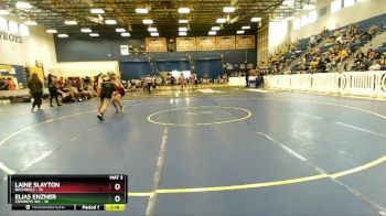 150 lbs Round 6 (8 Team) - Laine Slayton, Buchholz vs Elias Enzner, Cowboys WC