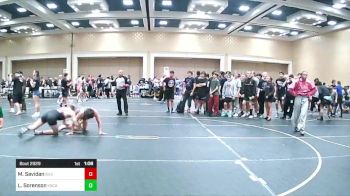 144 lbs Final - Mason Savidan, Silverback WC vs Lucques Sorenson, Yucaipa Thunder WC