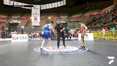 All Cadet Boys Freestyle Lower - 120 lbs Cons. Round 3 - Reshad Ahmad Ahmadi vs Liam Mark, Wright Wrestling Academy