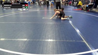 116 lbs Round Of 16 - Benton Alt, Orchard W.C. vs Jayce Day, Team Donahoe