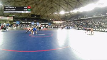 Boys 4A 190 lbs Quarterfinal - Brett Kissick, Mt. Si vs Eli Calderon, Curtis