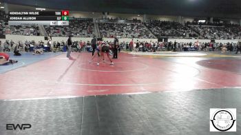 120 lbs Consi Of 4 - Kendalynn Wilde, Tonkawa vs Jordan Allison, Glenpool JH