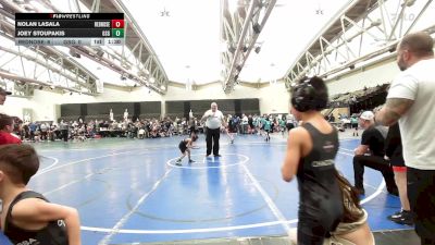 53 lbs Rr Rnd 6 - Nolan LaSala, RedNose ES vs Joey Stoupakis, Garden State Grapplers