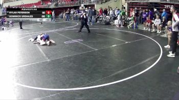 102 lbs Champ. Round 1 - Dominick Urdiales, Gering Wrestling Club vs Rylan Peterson, Impact Wrestling Club