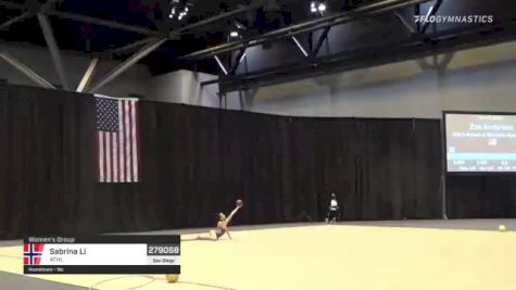 Sabrina Li - Women's Group, ATHL - 2021 USA Gymnastics Championships