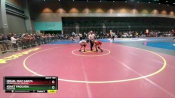 113 lbs Cons. Round 2 - Izrael Diaz Garza, Golden Valley (Merced) vs Kenet Paguada, Wooster