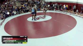 175 lbs Quarterfinal - Junior Bumanglag, Granite Hills (El Cajon) vs Aipa Kuloloia, Faith Lutheran