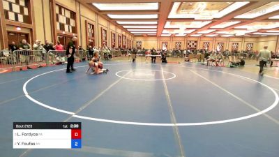 120 lbs Semifinal - Lane Fordyce, Pa vs Yianna Foufas, Ny