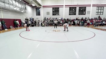 190 lbs Round Of 32 - Sebastian Rodriguez, St. John's School vs Jacob Johnston, Charlotte Country Day