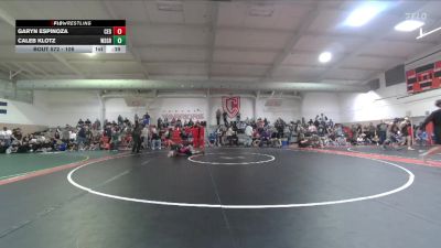 106 lbs Cons. Round 3 - Caleb Klotz, West Grand vs Garyn Espinoza, Cedaredge