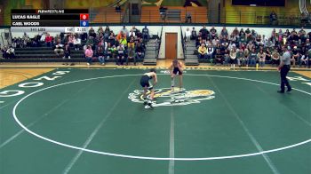 141 lbs Lucas Nagle vs Cael Woods