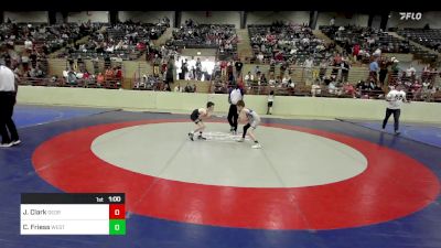 73 lbs 3rd Place - Jaxon Clark, Georgia vs Chase Friess, West Forsyth Wrestling Club