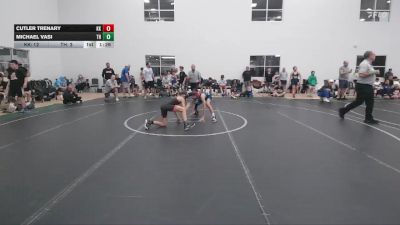 84 lbs Round 5 (6 Team) - Michael Vasi, Taylor Hammers vs Cutler Trenary, Keystone Krush