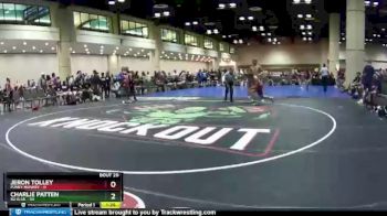 195 lbs Round 5 (8 Team) - Jeron Tolley, Funky Monkey vs Charlie Patten, SD Blue