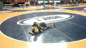 3A 157 lbs Cons. Round 1 - Cole Calace, Chicago (Lane) vs Malan Hatfield, Aurora (West Aurora)