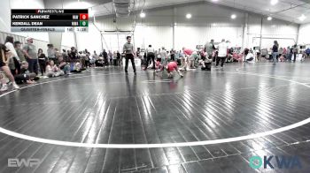 73 lbs Quarterfinal - Patrick Sanchez, Raw Wrestling Club vs Kendall Dean, Morris Wrestling Association