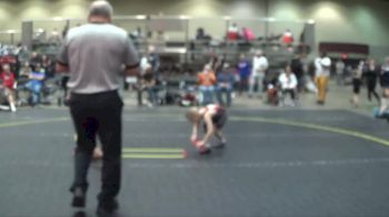 50 lbs Quarterfinal - Jaxson Knop, ARES Wrestling vs Stella Grayer, Junior Panther Wrestling Club