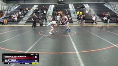 16U-10 lbs Rr3 - Dillon Blickenderfer, Immortal Athletics vs Sandy Sehic, Viking Wrestling Club