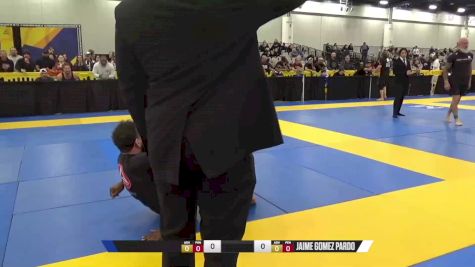 Jaime Gomez Pardo vs Christopher A Easter 2024 World IBJJF Jiu-Jitsu No-Gi Championship