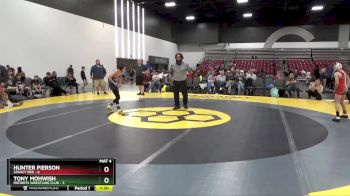 80 lbs Placement Matches (8 Team) - Tony Mohwish, Patriots Wrestling Club vs Hunter Pierson, Legacy Red