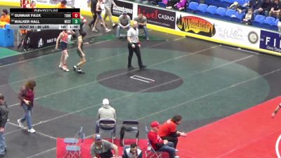 96 lbs Round Of 64 - Gunnar Faux, Tunkhannock vs Walker Hall, West Greene