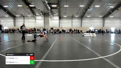 100 lbs Rr Rnd 2 - Colt Frazier, Greater Heights Wrestling vs Reid Harris, Sanderson Wrestling Academy