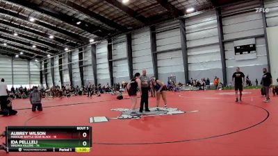 190 lbs Semis & 1st Wrestleback (8 Team) - Ida Pellleli, Virginia Killers vs Aubrey Wilson, Missouri Battle Gear Black