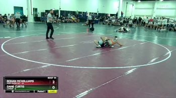 150 lbs Round 3 (10 Team) - Dane Curtis, Lapeer vs Rohan Mcwilliams, Fight Barn WC