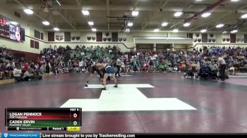 126 lbs Round 3 - Logan Pennock, Fort Madison vs Caden Ervin, Pleasant Valley