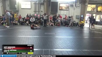 64 lbs Round 1 - Collin Artman, Quest vs Jett Brenner, Terps Xtreme